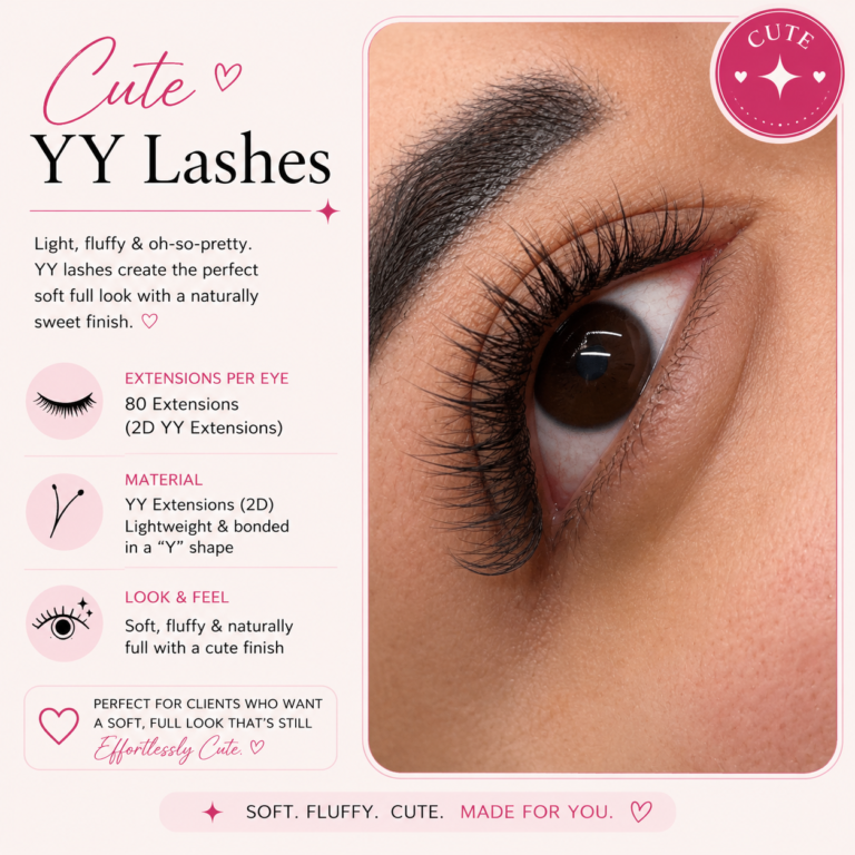 Cute YY Lashes (Brazilian Volume)